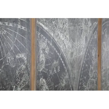 PANEL ŚCIENNY World SET 3 SZT 240X3X170 cm (80X3X170 pojedynczy)